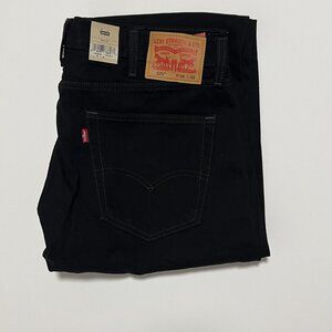 Levi's 505 Regular Jeans *NWT Straight Leg Black Jeans Men's size 38x32
